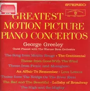 George Greeley , The Warner Bros. Studio Orchestra - Greatest Motion Picture Piano Concertos