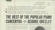 LP - George Greeley With The Warner Bros. Studio Orchestra - The Best Of The Popular Piano Concertos - Mono