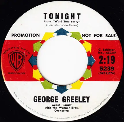 George Greeley - Tender Is The Night / Tonight