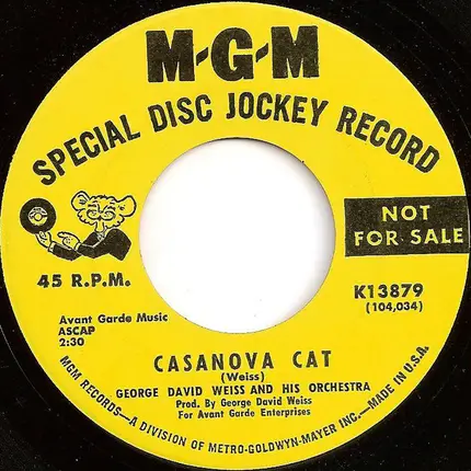 George David Weiss And His Orchestra - Chili Spice