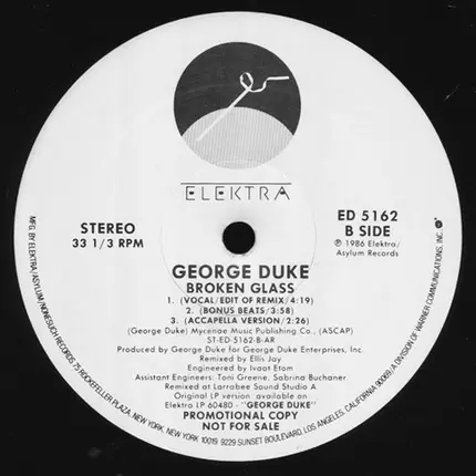 George Duke - Broken Glass