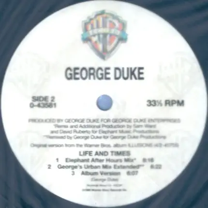 George Duke - Life and Times