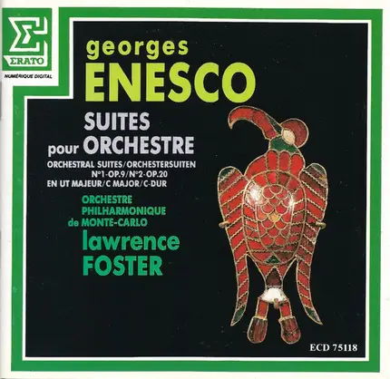 Enescu - Suites Pour Orchestre / Orchestral Suites / Orchestersuiten (Nº 1 - Op. 9 / Nº 2 - Op. 20 En Ut Maj