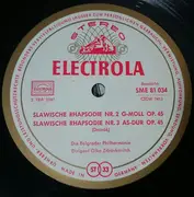LP - George Enescu , Antonín Dvořák , Gika Zdravkovitch , Beogradska Filharmonija - Rumänische Rhapsodie Nr.1 A-Dur Op.11 - Slawische Rhapsodie Nr.1-3 Op.45