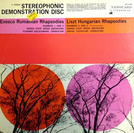 Liszt / Enesco - Rumanian Rhapsodies;  Hungarian Rhapsodies