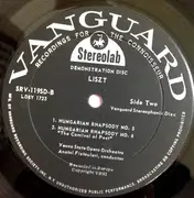 LP - Liszt / Enesco - Rumanian Rhapsodies;  Hungarian Rhapsodies