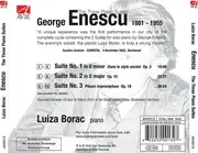 CD - George Enescu (Luiza Borac) - The Three Piano Suites