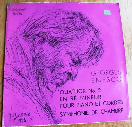Enesco - Quatuor No. 2 En Ré Mineur Pou Piano Et Cordes / Symphonie De Chambre