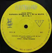 10'' - George Enescu - Rapsodiile Române