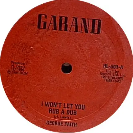 George Faith / Clive Lloyd - I Won't Let You / Bubling Stallion