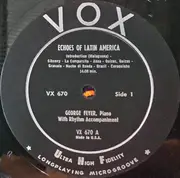 10'' - George Feyer - Echoes Of Latin America