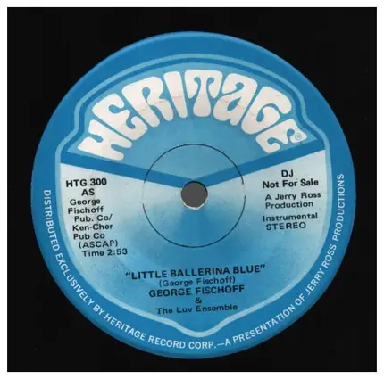 George Fischoff & The Luv Ensemble - Little Ballerina Blue
