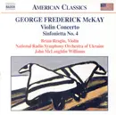 CD - McKay - Violin Concerto / Sinfonietta No. 4