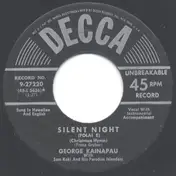 george kainapau - Silent Night / Mele Kalikimaka