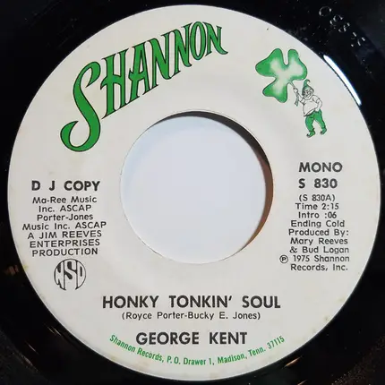 George Kent - Honky Tonkin' Soul