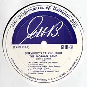 LP - George 'Kid Sheik' Cola , Cap'N John Handy & Barry Martyn's Band - Everybody's Talkin' 'Bout The Morgan Band