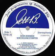 LP - George 'Kid Sheik' Cola , Jim Robinson - New Orleans Stompers