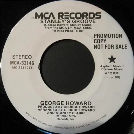 George Howard - Stanley's Groove