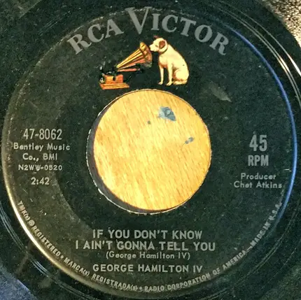 George Hamilton IV - If You Don't Know