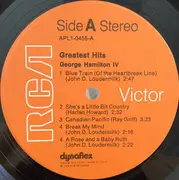 LP - George Hamilton IV - Greatest Hits