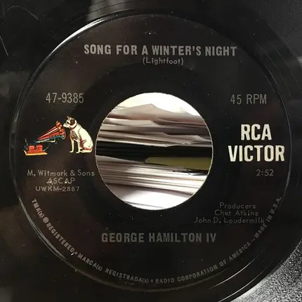 George Hamilton IV - Little World Girl / Song For A Winter's Night