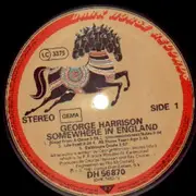 LP - George Harrison - Somewhere In England