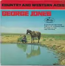 7inch Vinyl Single - George Jones - Country & Western Aces