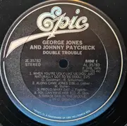 LP - George Jones And Johnny Paycheck - Double Trouble