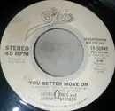 7inch Vinyl Single - George Jones And Johnny Paycheck - You Better Move On