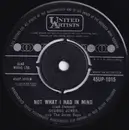 7inch Vinyl Single - George Jones And The Jones Boys - I Saw Me / Not What I Had In Mind - Company Sleeve