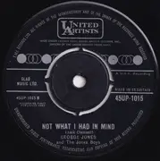 7inch Vinyl Single - George Jones And The Jones Boys - I Saw Me / Not What I Had In Mind - Company Sleeve
