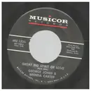 7inch Vinyl Single - George Jones & Brenda Carter - Milwaukee, Here I Come / Great Big Spirit Of Love