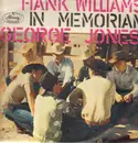 LP - George Jones - Hank Willimas In Memoriam