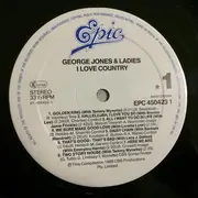 LP - George Jones & Ladies - I ♥ Country