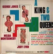 LP - George Jones / Melba Montgomery / Judy Lynn - A King & Two Queens
