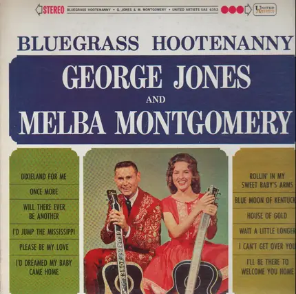 George Jones and Melba Montgomery - Blue Grass Hootenanny