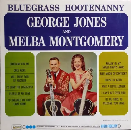 George Jones & Melba Montgomery - Blue Grass Hootenanny
