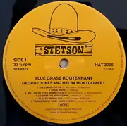 LP - George Jones & Melba Montgomery - Bluegrass Hootenanny