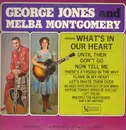 LP - George Jones & Melba Montgomery - Singing What's In Our Heart