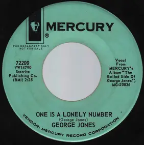George Jones - Mr. Fool / One Is A Lonely Number