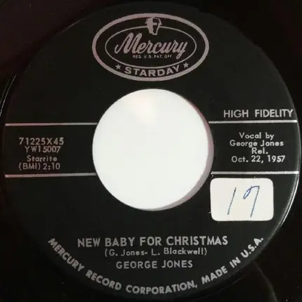 George Jones - New Baby For Christmas / Maybe Next Christmas
