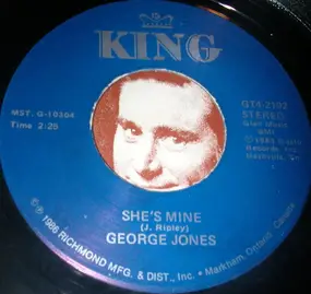 George Jones - She's Mine / Walk Through This World With Me