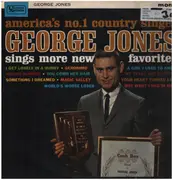 LP - George Jones - Sings More New Favourites