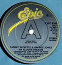 7inch Vinyl Single - George Jones & Tammy Wynette - My Elusive Dreams