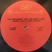 LP - George Jones & Tammy Wynette - The President  And The First Lady