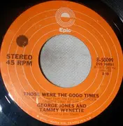 7inch Vinyl Single - George Jones & Tammy Wynette - God's Gonna Get You For That / Those Were The Good Times