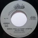 7inch Vinyl Single - George Jones & Tammy Wynette - Golden Ring / Near You