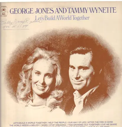 George Jones & Tammy Wynette - Let's Build a World Together