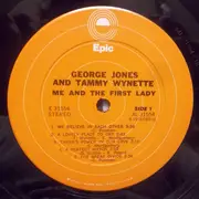 LP - George Jones & Tammy Wynette - Me And The First Lady