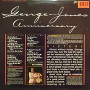 Double LP - George Jones - Anniversary - Ten Years Of Hits - Carrollton Pressing